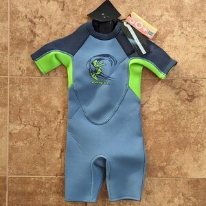 O'Neill Toddler Reactor 2mm Back Zip Spring Wetsuit